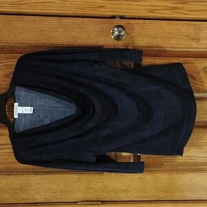 Elegant Liz Claiborne Drape Neck Women's Top Large